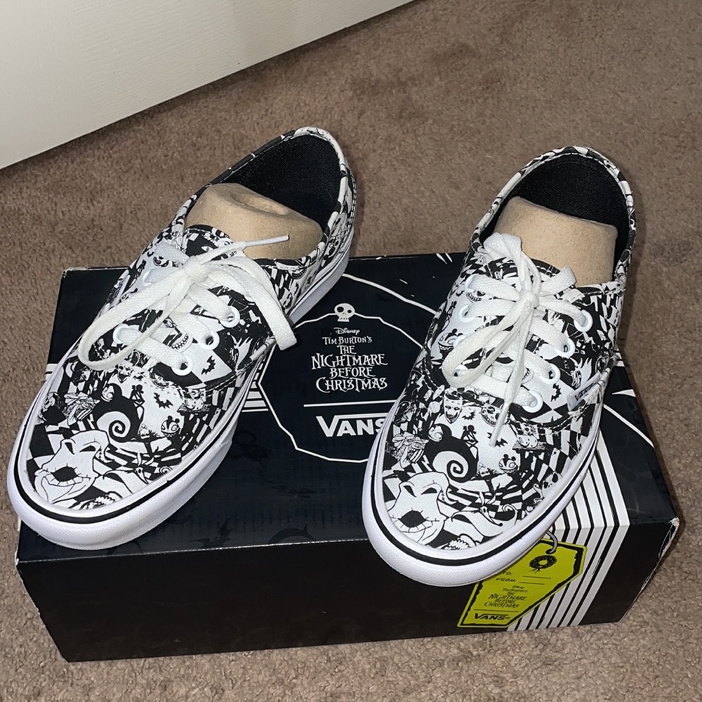 Vans × Nightmare Before Christmas Disney Comfycush Authentic Sneakers